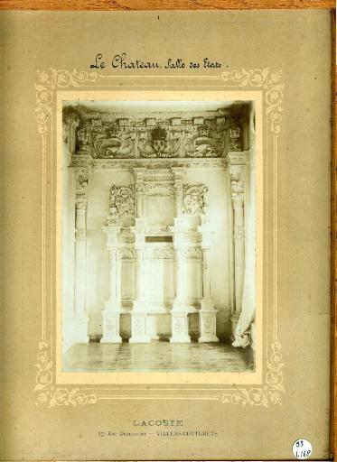 Château de Villers-Cotterêts : salle des états_1