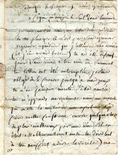 Lettre du Général Dumas à sa femme, Carpenetto (?) le 15 ventôse an 5 (5 mars 1797)_0