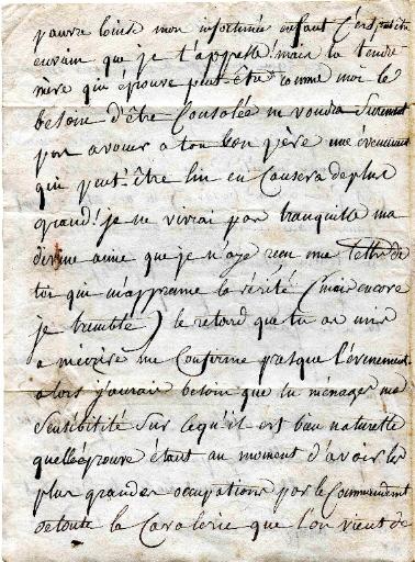 Lettre du Général Dumas à sa femme, Carpenetto (?) le 15 ventôse an 5 (5 mars 1797)_1