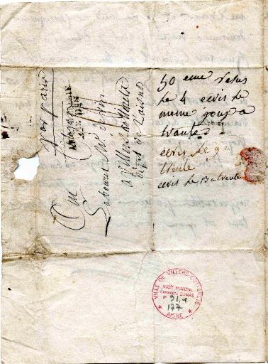 Lettre du Général Dumas à sa femme, Carpenetto (?) le 15 ventôse an 5 (5 mars 1797)_3