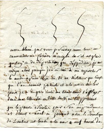 Lettre du Général Dumas à sa femme, Malte le 30 prairéal an 6 (18 juin 1798)_1