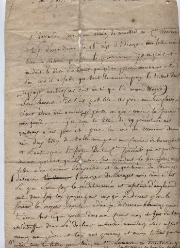 Lettre du Général Dumas à sa femme, Le Caire le 30 Thermidor an 6 (17 août 1798)_0