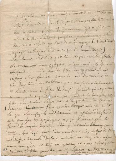 Lettre du Général Dumas à sa femme, Le Caire le 30 Thermidor an 6 (17 août 1798)_2