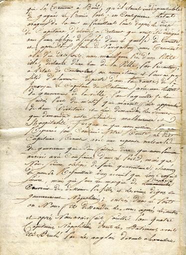 Rapport du 15 floréal an 9 du Général Dumas au Gouvernement français sur sa captivité dans le Royaume de Naples (5 mai 1801)_1