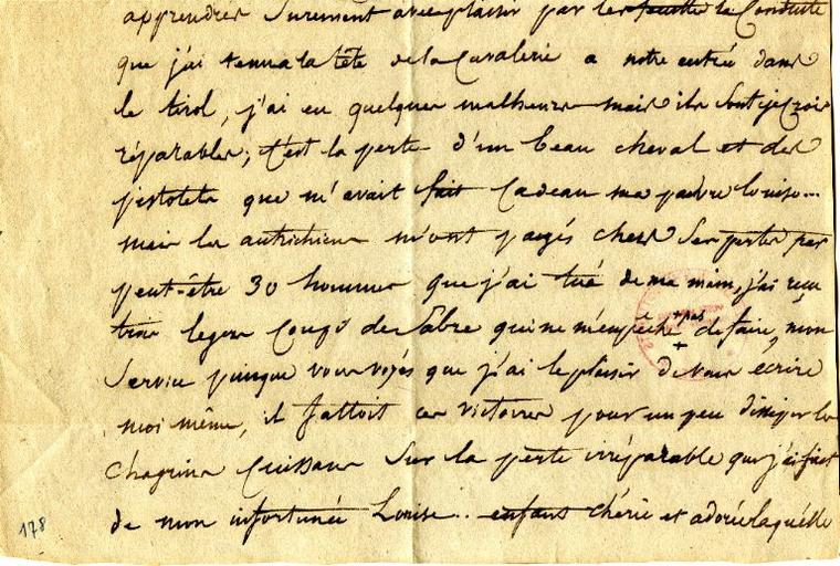 Lettre du Général Dumas à ses meilleurs amis, Brixen le 12 Germinal an 5 (1 avril 1797)_1