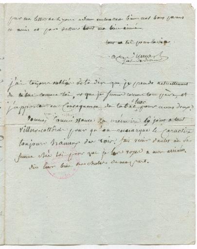 Lettre du Général Dumas à sa femme, Florence le 22 Floréal an 9ème de la République (12 mai 1801)_2