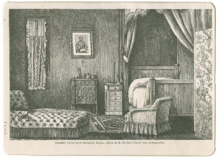 Chambre où est mort Alexandre Dumas_0