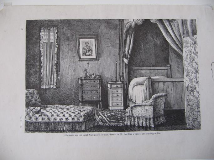 Chambre où est mort Alexandre Dumas_1