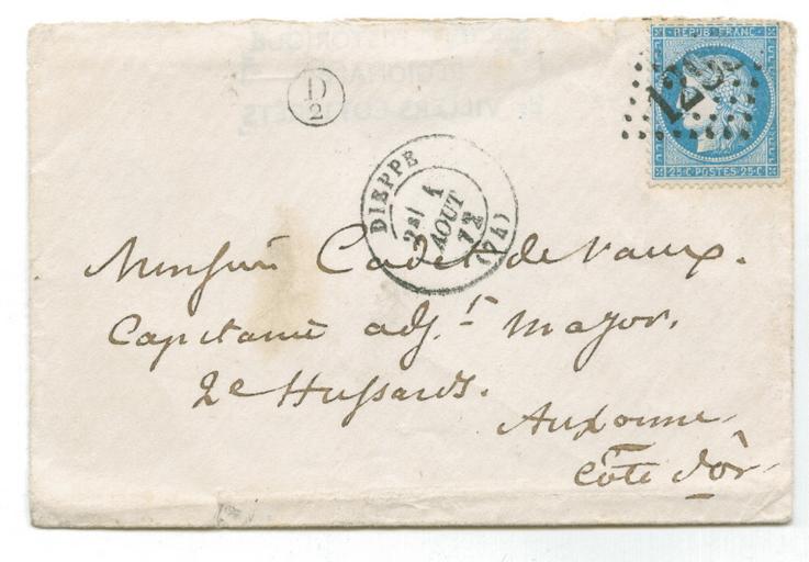 Enveloppe écrite de la main d'Alexandre Dumas fils_0
