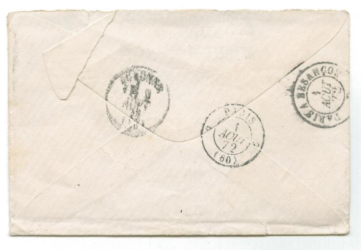 Enveloppe écrite de la main d'Alexandre Dumas fils_1