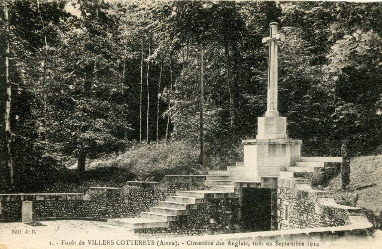 I. - Forêt de Villers-Cotterêts (Aisne). - Cimetière des Anglais, tués en Septembre 1914_0