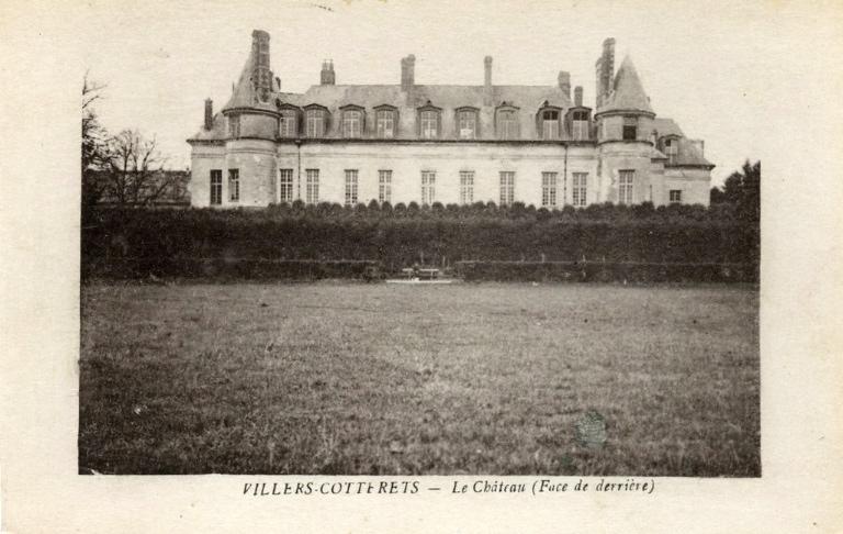 VILLERS-COTTERÊTS - Le Château (Face de derrière)_0
