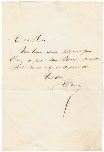 Lettre d'Alexandre Dumas père à Ducos_0
