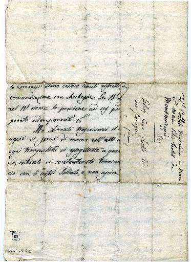 Lettre de Brindisi en date du 22 janvier 1801_2