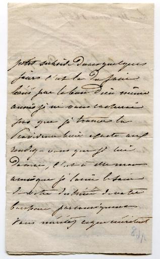 Lettre de Marie Alexandrine Dumas Olinde-Petel_1