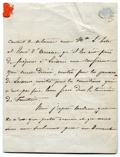 Lettre de Marie Alexandrine Dumas Olinde-Petel_1