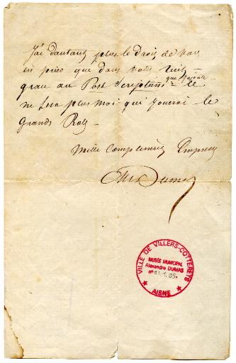 Lettre d'Alexandre Dumas_2