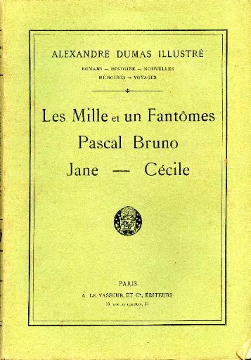 Les Mille et un Fantômes ; Pascal Bruno ; Jane ; Cécile_0