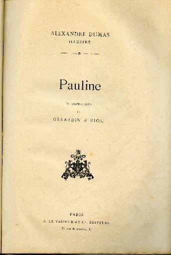 Le Capitaine Pamphile ; La Marquise d'Escoman ; Pauline ; Fernande_4