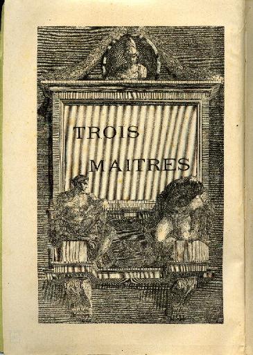 Trois Maîtres ; Italiens et Flamands ; Souvenirs dramatiques_1