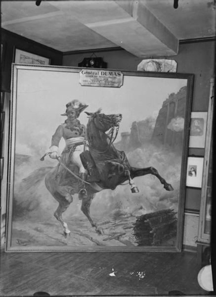 Reproduction du portrait du général Dumas par Olivier Pichat_0