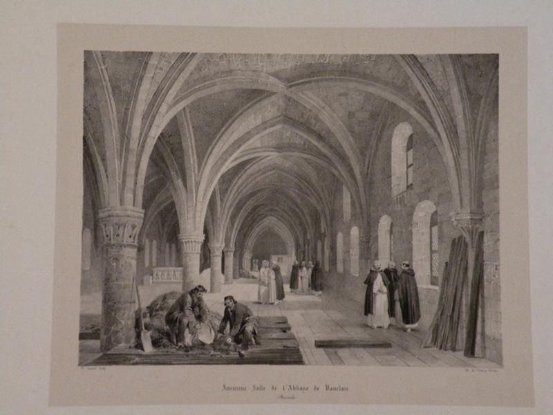 Ancienne Salle de l'Abbaye de Vauclair, Frères Thierry, 1843 vers