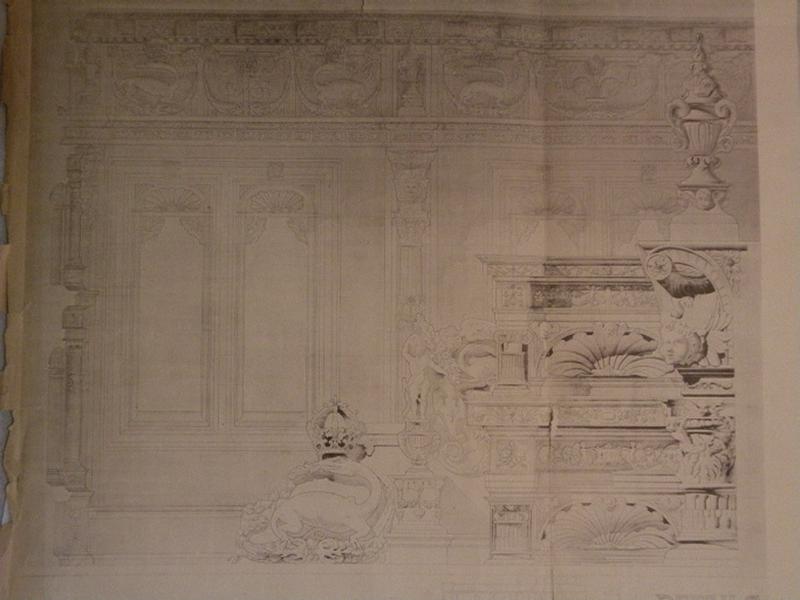 Relevé de la Salle des Etats de l'ancien Château Royal_1