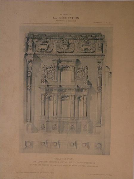 Salle des Etats de l'ancien château royal de Villers-Cotterêts_0