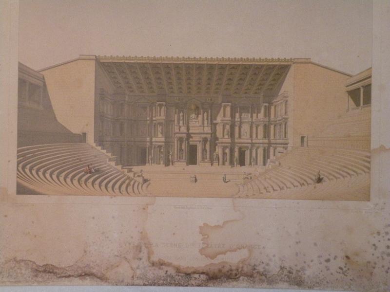 Vue de la scène du théâtre d'Orange_0