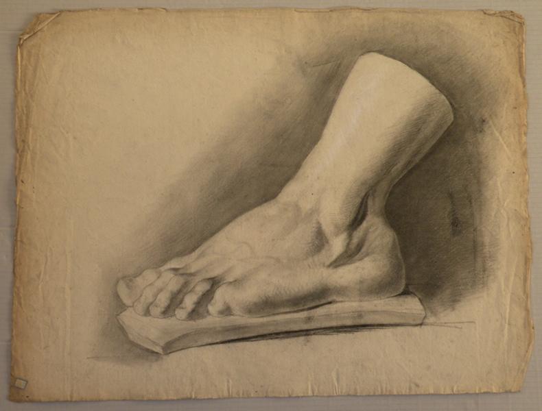 Pied d'homme, Marie Nicolas, 3e quart 19e siècle