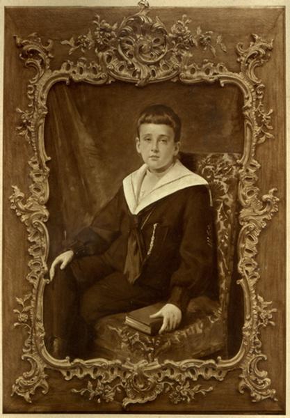 Portrait de garçonnet (ancien titre) ; Portrait du jeune Henry, Marie Nicolas, 2e moitié 19e siècle
