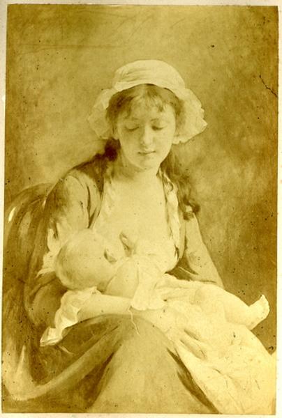 Joie maternelle, Marie Nicolas, 2e moitié 19e siècle