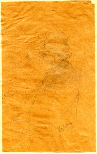 Portrait d'homme à la pipe