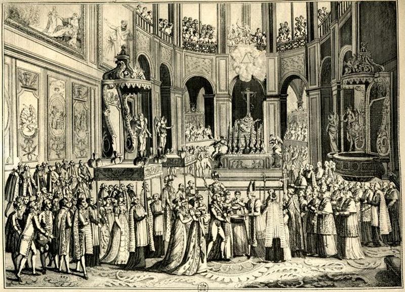 Grande cérémonie du Baptême de la Majesté Napoléon II, Roi de Rome_0