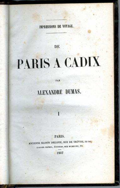 Impressions de Voyage - De Paris à Cadix - Tome 1_1