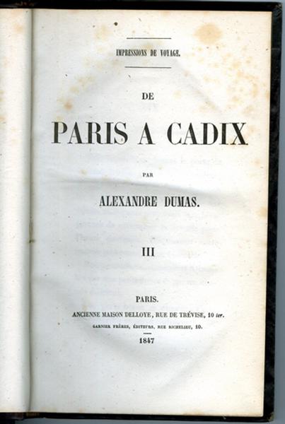 Impressions de Voyage - De Paris à Cadix - Tome 3_1