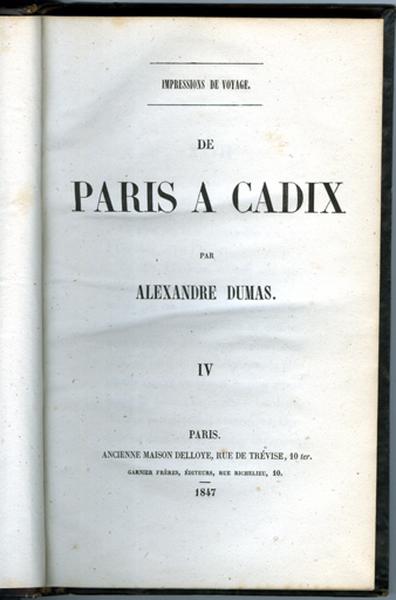 Impressions de Voyage - De Paris à Cadix - Tome 4_1