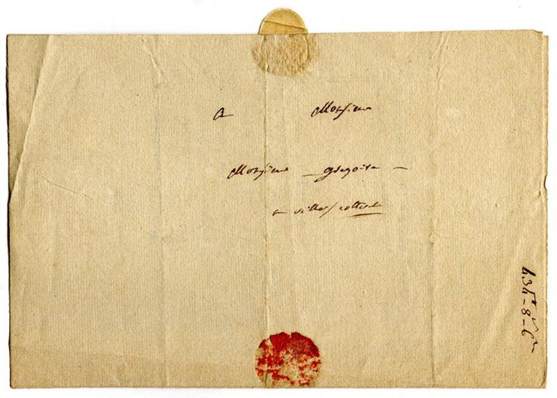 Lettre de Charles Mannoury de la Brunnetière à un Monsieur Grégoire_2