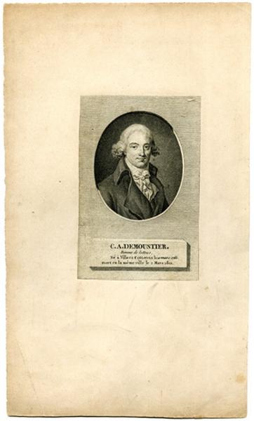 portrait de Charles-Albert Demoustier