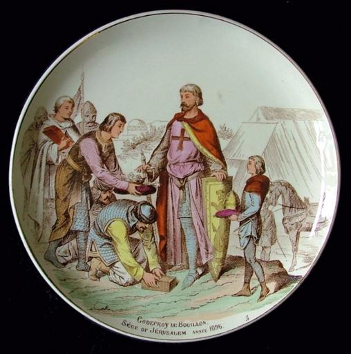 Godefroy de Bouillon / Siège de Jérusalem. Année 1096 (titre inscrit)_0