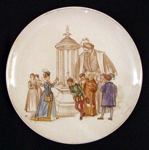 Comment le poncif Bacbuc présenta Panurge devant la dite bouteille (titre inscrit)_0