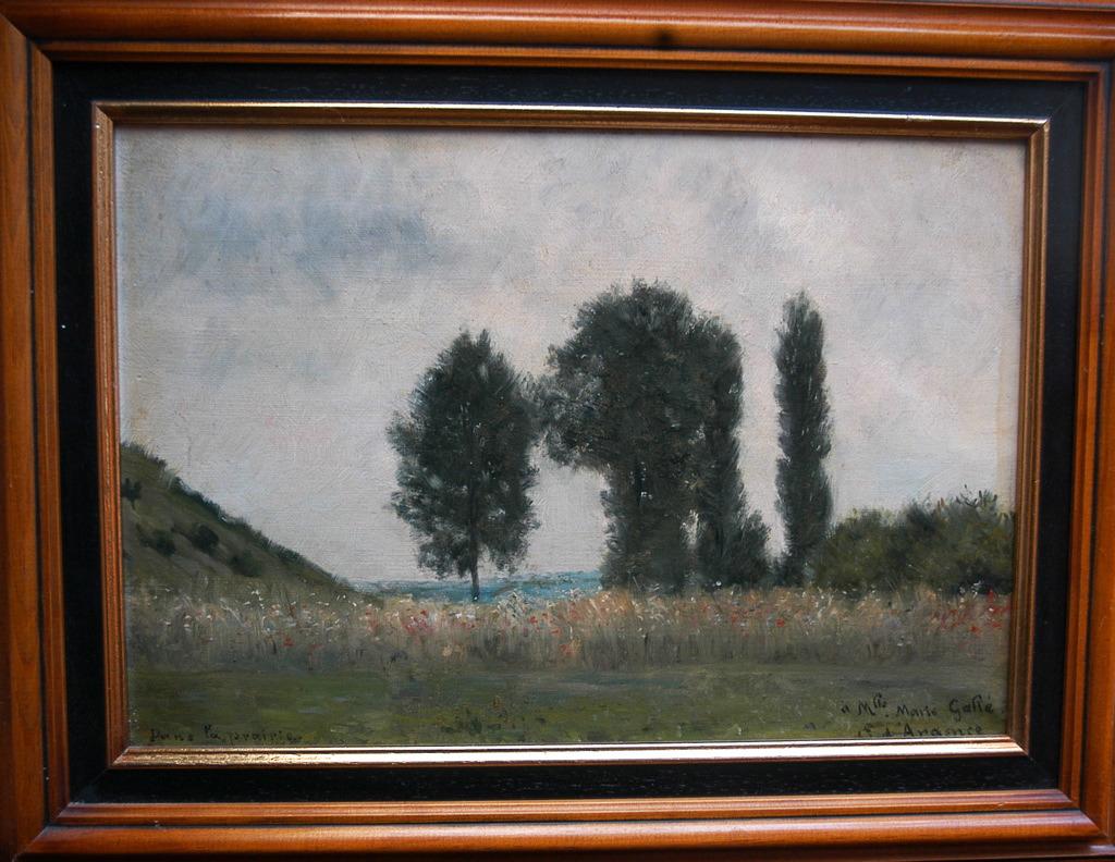 Dans la prairie (titre inscrit), Eugène d' Argence, 4e quart 19e siècle