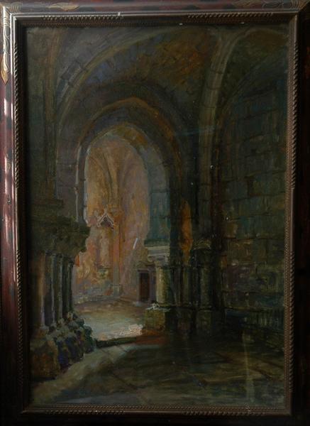 Intérieur de l'église, à Rieux, Gaston Bouy, 4e quart 19e siècle, 1er quart 20e siècle