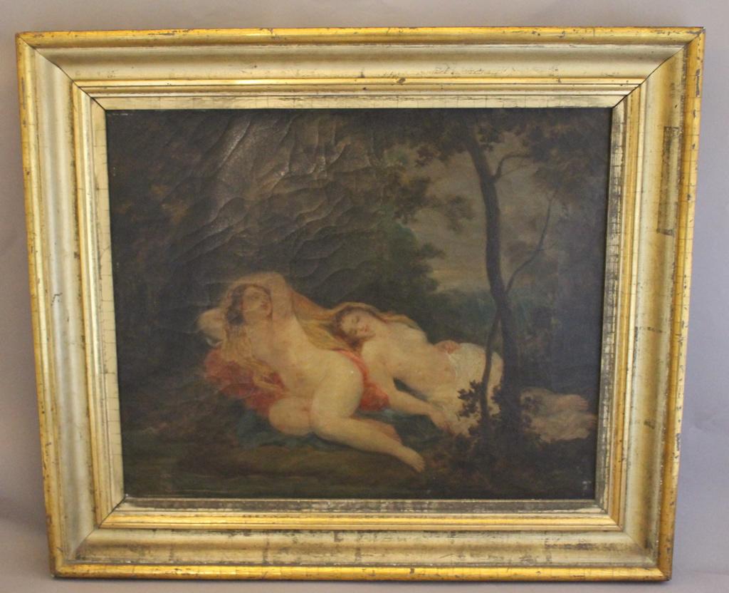 Sommeil d'Antiope, Alexis Nicolas Perignon, 18e siècle