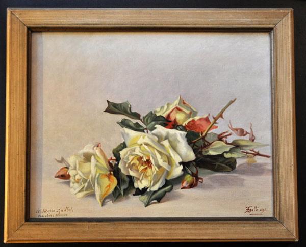 Nature morte aux roses (titre factice) — Ernest Galle