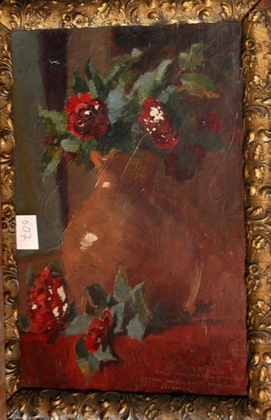 Vase de fleurs (titre inscrit), Gaston Bouy