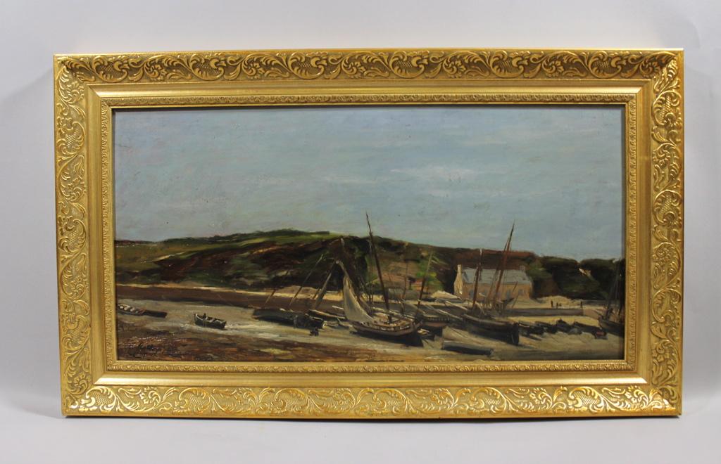 Marée basse au Port Cudy (Ile de Groix) (Morbihan) (titre inscrit)_0