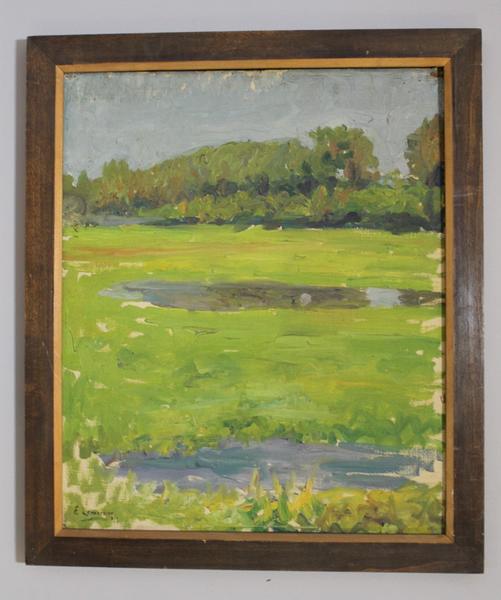 Mares au soleil (titre inscrit), Eugène Emmanuel Lemercier, 1901-1915