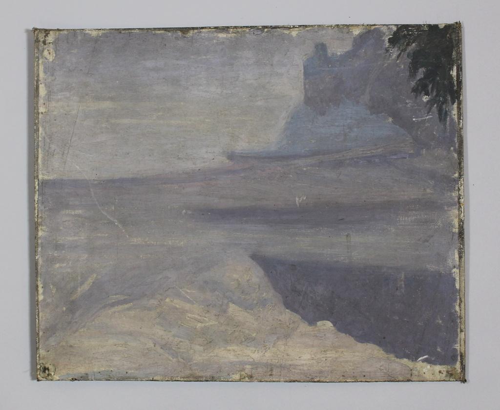 Falaises (titre factice), Eugène Emmanuel Lemercier, 1901-1915