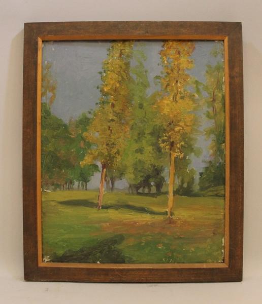 Clairière dans un bois (titre factice), Eugène Emmanuel Lemercier, 1901-1915